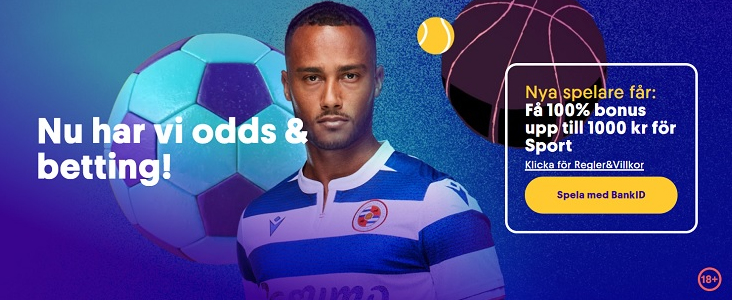 Casumo med licens för sportsbetting och casino