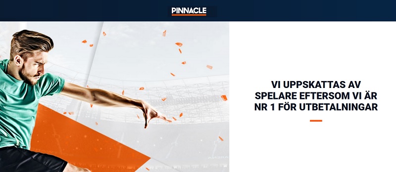 Pinnacle Sports har nu en svensk spellicens