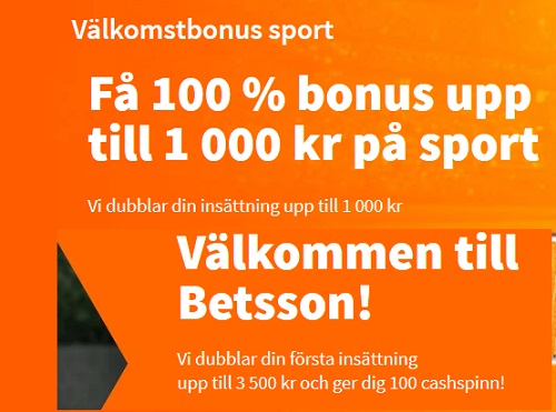 Betsson bonus